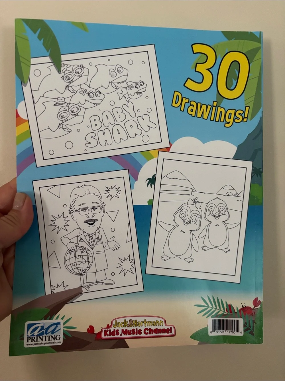 Jack Hartmann and Friends! ABC Coloring Book